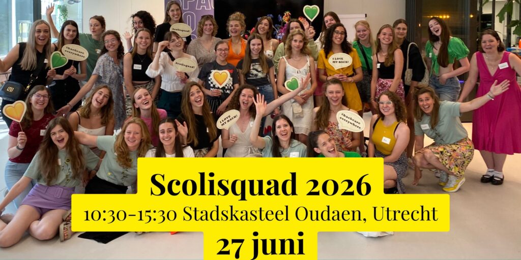 Scolisquad 2026 voor jongeren met scoliose